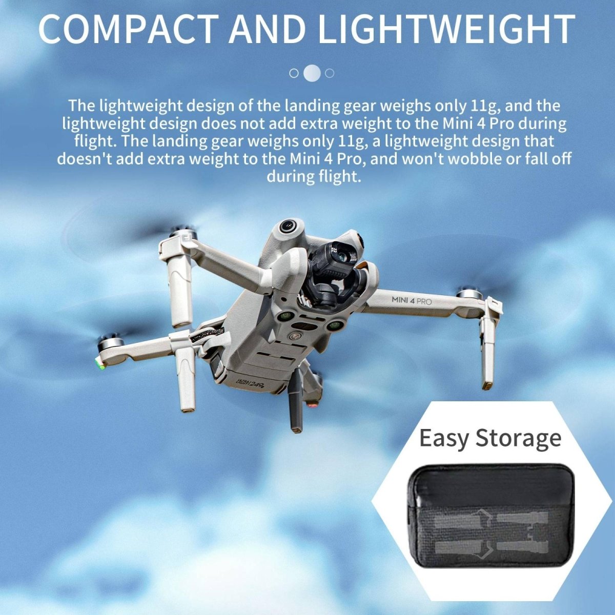 Enhanced Landing Gear Training Rack For Dji Mini 4 Pro