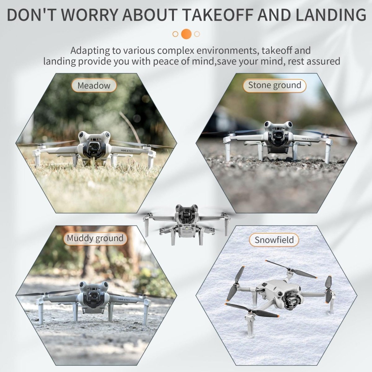 Enhanced Landing Gear Training Rack For Dji Mini 4 Pro