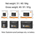 Explosion-Proof Battery Bag For Dji Avata Fits 2 Batteries