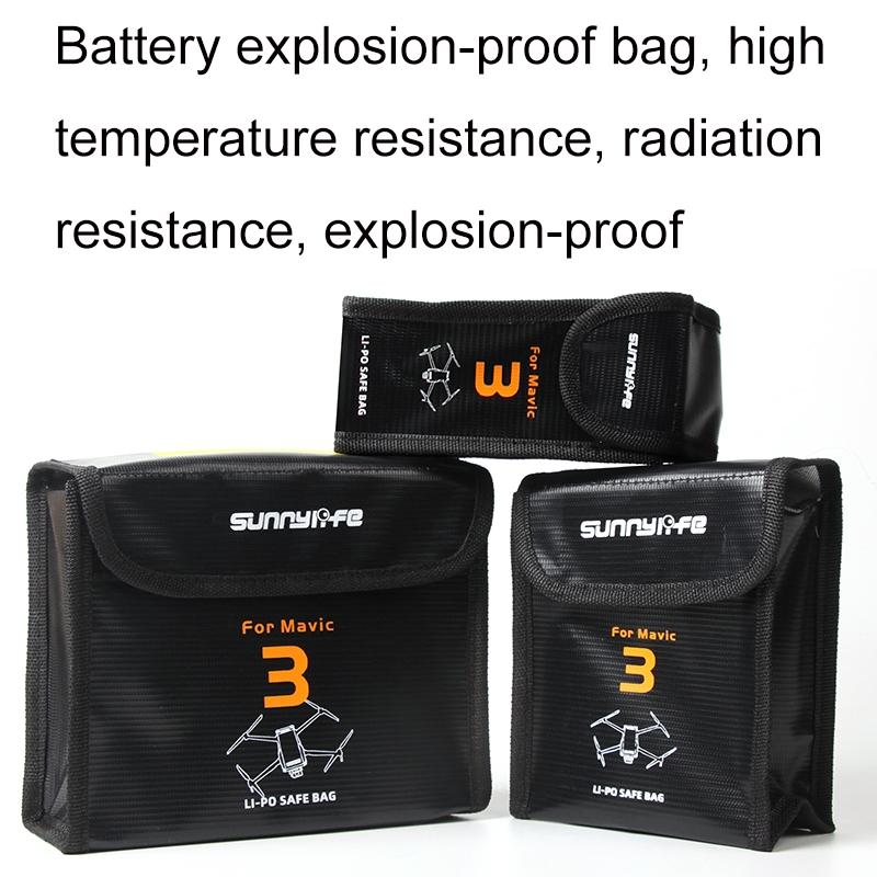 Explosion Proof Battery Safe Storage Bag For Mavic 3