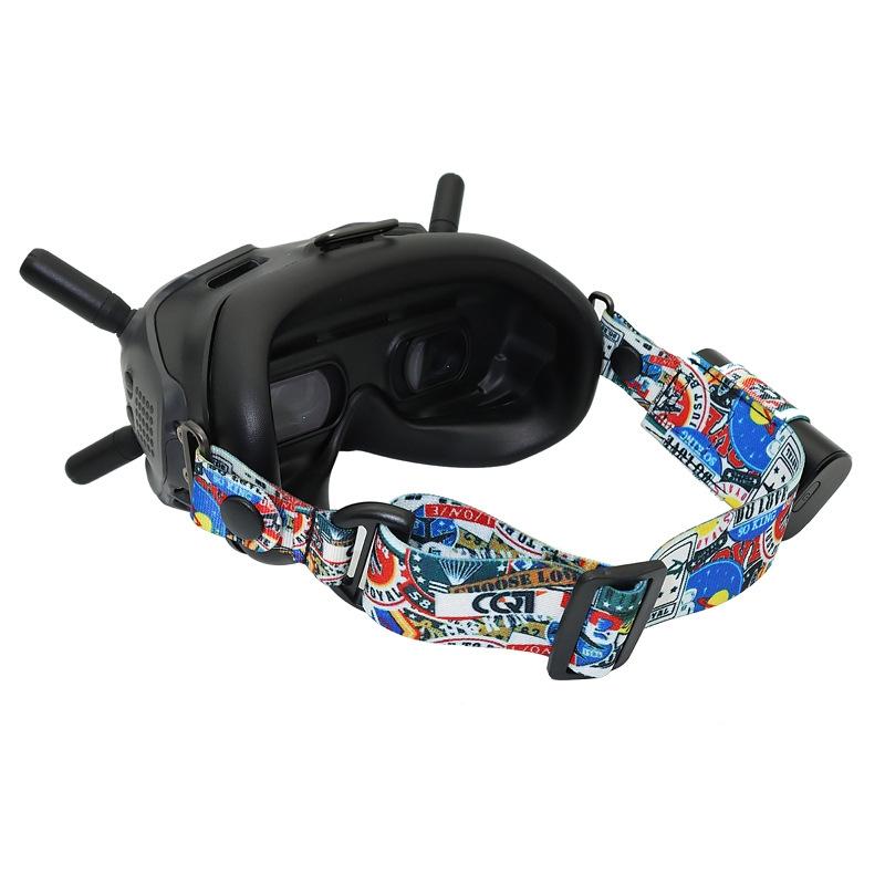 Fixed Strap For Dji Fpv Goggles V2 - Graffiti Headband