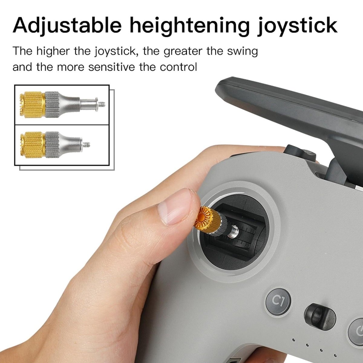 Foldable Joystick For Dji Fpv Remote Control
