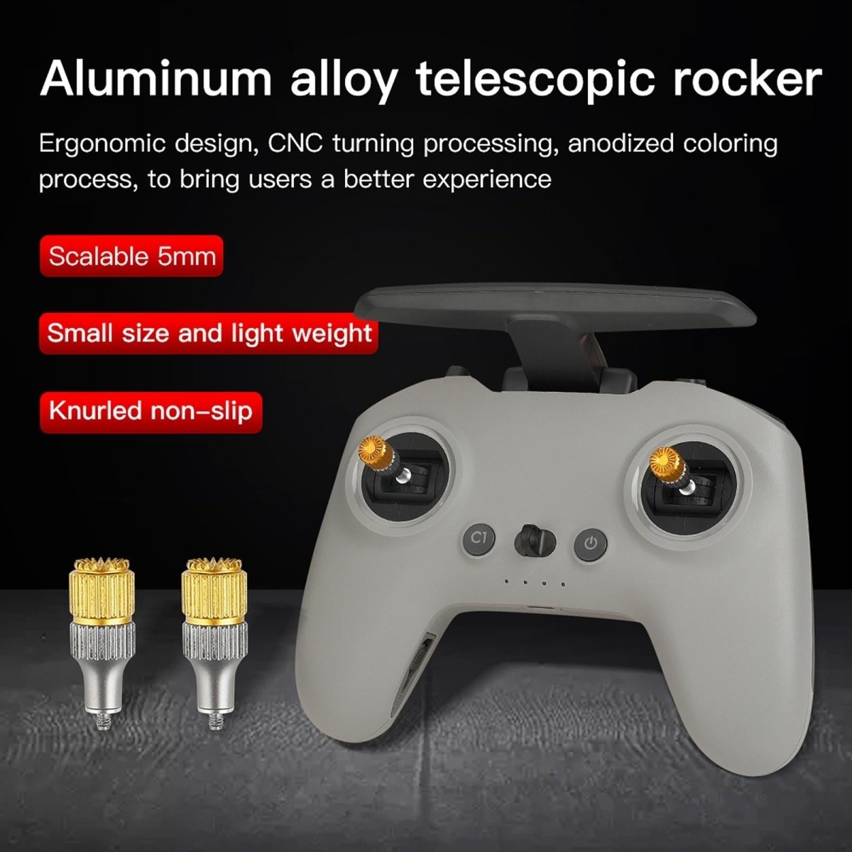 Foldable Joystick For Dji Fpv Remote Control