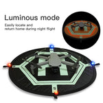 Foldable Landing Pad For Dji Mavic Mini / Air 2S / Fpv - 55Cm Round With Night Light