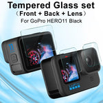 Imak Tempe Glass Film For Gopro Hero11 - Rear Screen Front Screen And Camera Lens