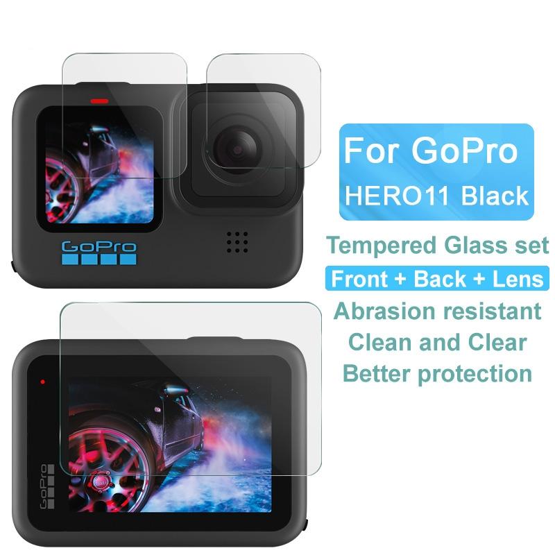 Imak Tempe Glass Film For Gopro Hero11 - Rear Screen Front Screen And Camera Lens