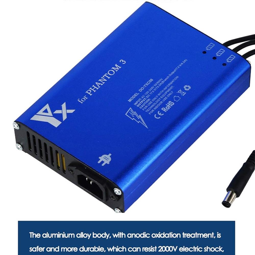 Intelligent 4 In 1 Battery Charger For Dji Phantom 3 Standard Se Fpv Drone