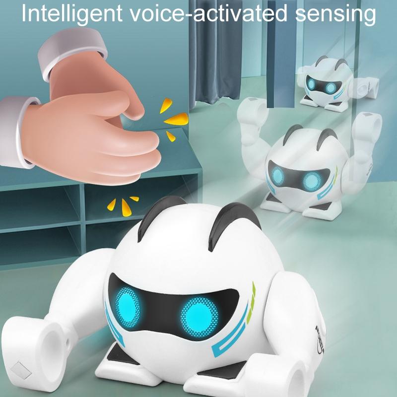 Intelligent Sound Control Dancing Robot - Tumbling & Crawling Toy