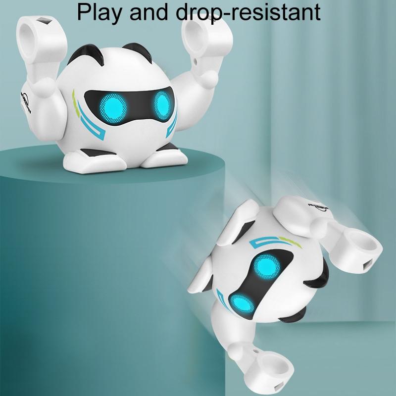Intelligent Sound Control Dancing Robot - Tumbling & Crawling Toy