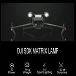 Jz T30 For Dji Mavic 3e/3t 30w Matrix Lamp Spotlight