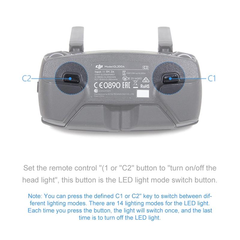 Led Lantern Paddle Cover For Dji Mavic Pro - Protection