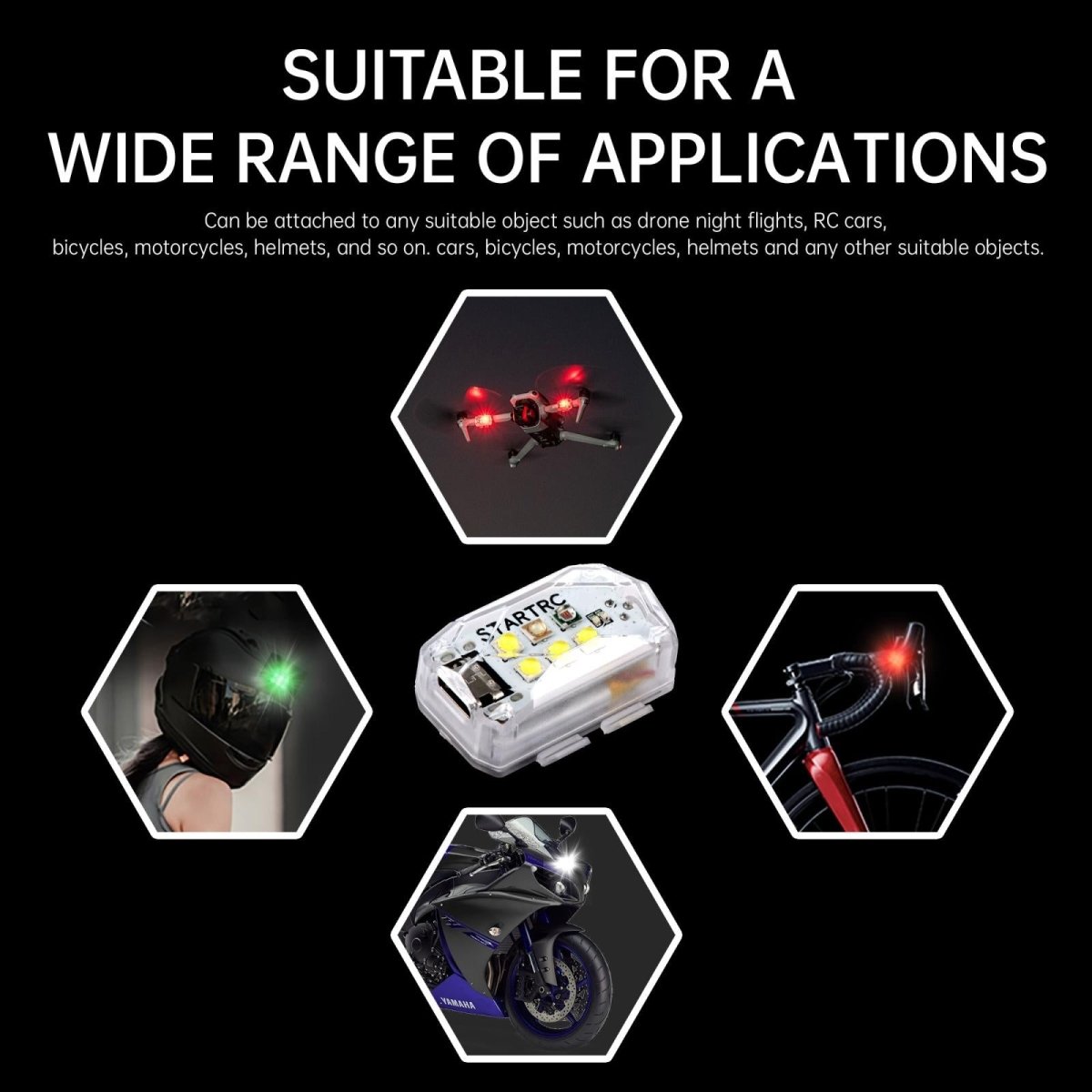 Night Alarm Led Drone Strobe Light
