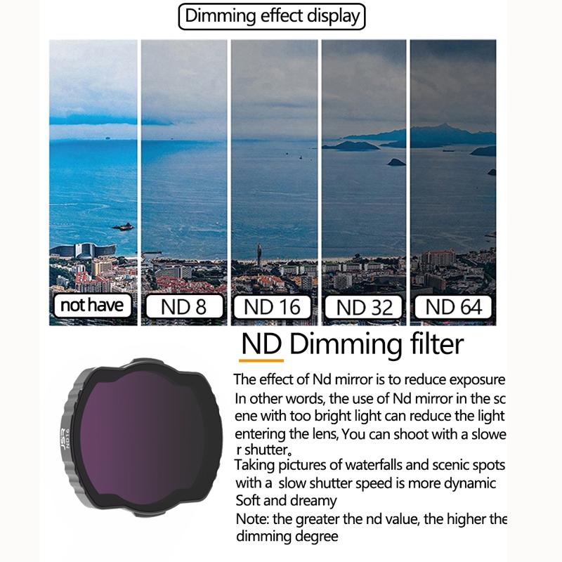 Night - Ready Adjustable Filter For Dji Avata Style