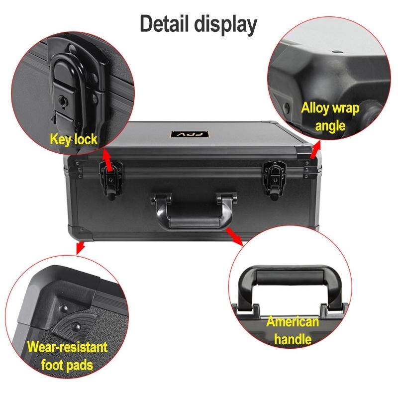 Portable Aluminum Alloy Suitcase For Dji Fpv Travel And Carrying