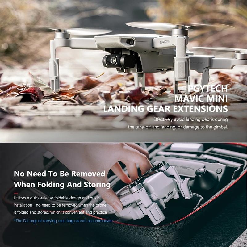 Portable Landing Gear Extensions For Dji Mavic Mini - Heightened