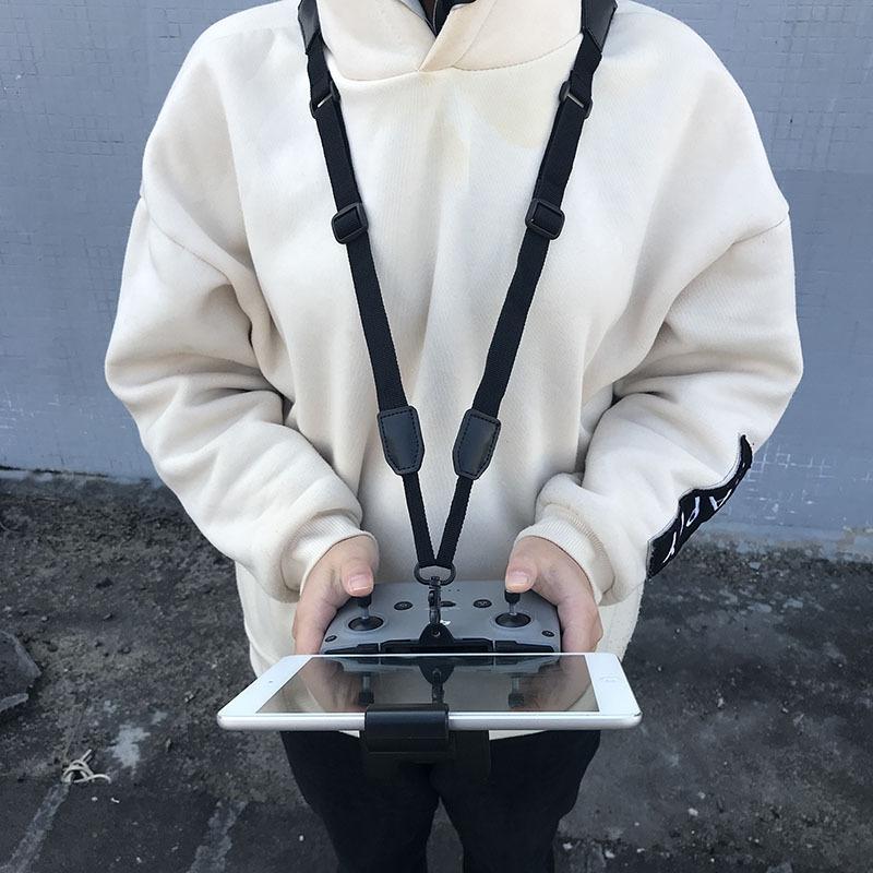 Remote Control Lanyard For Dji Mavic Air 2 / 2S / Mini 2 / Mini 3 Pro - Wide Rope Style With Hook
