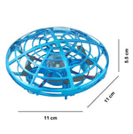 Remote Control Mini Drone With Colourful Lights - Induction Quadcopter