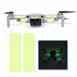 Set Of 2 Glow - In - The - Dark Stickers For Dji Mavic Mini / Mini 3 Pro