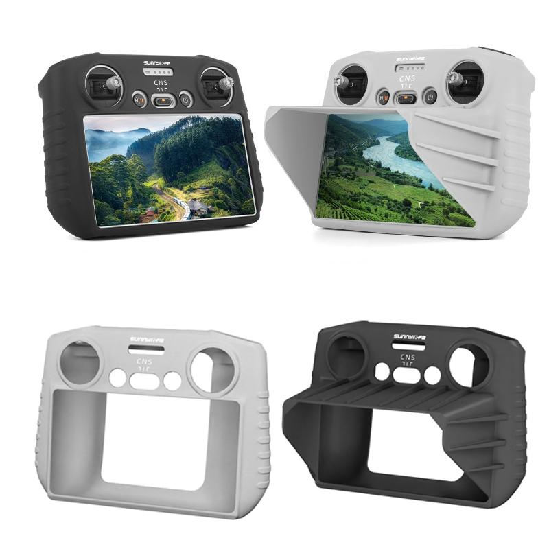 Silicone Protective Case With Hood For Dji Rc Remote Control