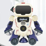 Smart Sound & Light Mechanical Robot Toy - Blue