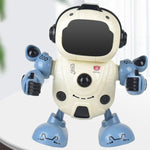 Smart Sound & Light Mechanical Robot Toy - Blue 8