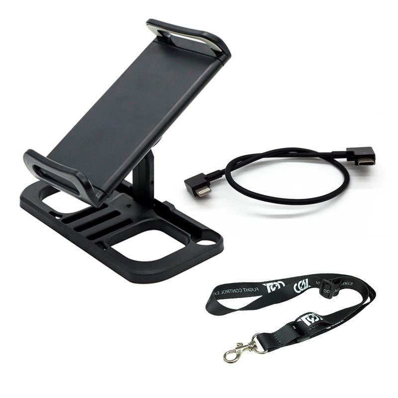 Tablet Holder For Drone Remote Controller With Lanyard And 8 Pin Line