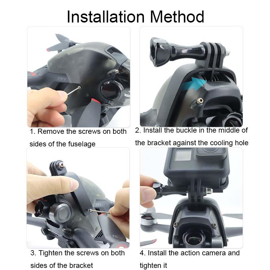 Universal Sports Camera Expansion Bracket