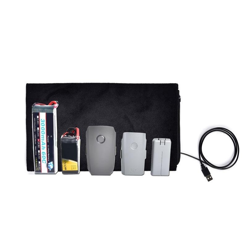 Usb Battery Safety Guard For Dji Mini 2 / Air 2S - Fireproof Insulation Bag