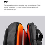 Waterproof Nylon Backpack For Dji Ronin Sc And Mavic 2 Drone - Portable And Travel-Friendly