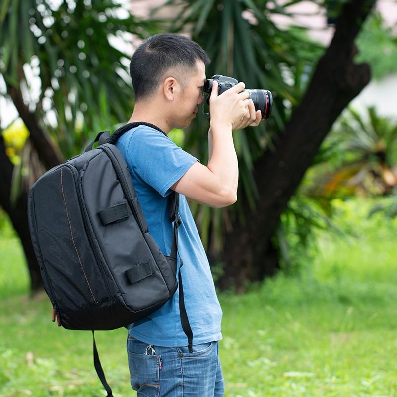 Waterproof Nylon Backpack For Dji Ronin Sc And Mavic 2 Drone - Portable And Travel-Friendly