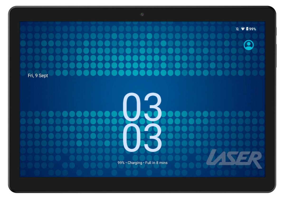 Laser 10 - inch IPS Android Tablet 32GB WiFi Black