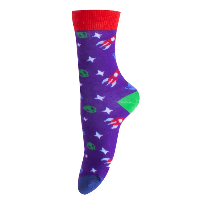 Socks Gift Boxed 4 Pairs - Boys Assorted