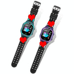 Children Phone Watch Smart Positioning Full Touch Screen Student Watch - Purple