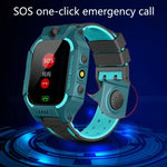Children Phone Watch Smart Positioning Full Touch Screen Student Watch - Purple