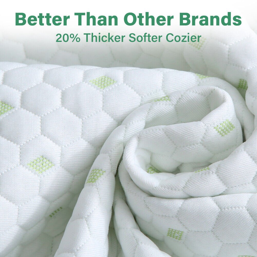 Mattress Protector Bamboo Cotton Mattress Cover Waterproof S Fitted Cover