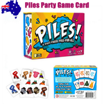 Fast - paced Free - for - all Piles Party Game Card Games Family Kids Board Game NEW