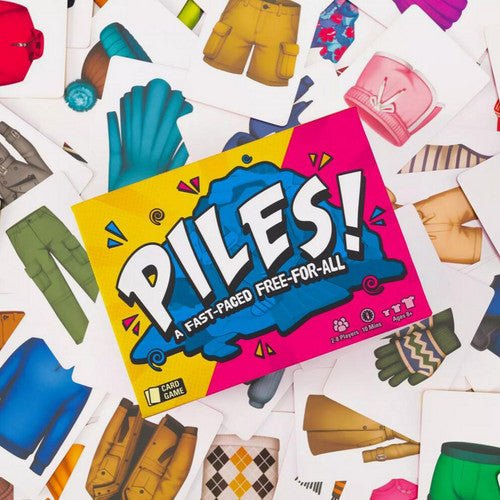 Fast - paced Free - for - all Piles Party Game Card Games Family Kids Board Game NEW