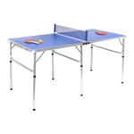152cm Portable Tennis Table, Folding Ping Pong Table Game Set
