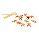 Balancing Stacking Blocks Educational Balance Wooden Acrobatic Toys Game