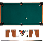 Kids Mini Billiard Table Game Toy Wooden Snooker Pool Home Fun Birthday Gift