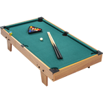 Kids Mini Billiard Table Game Toy Wooden Snooker Pool Home Fun Birthday Gift