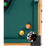 Kids Mini Billiard Table Game Toy Wooden Snooker Pool Home Fun Birthday Gift
