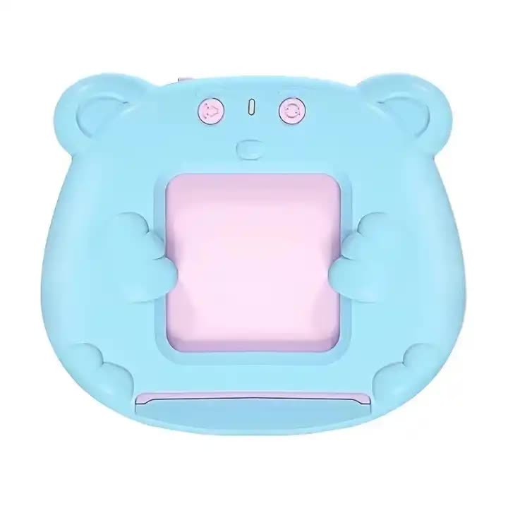 Blue Bear - Shaped Early Education Card Reader - Interactive Learning Toy with 510 Flashcards for Kids