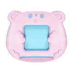Pink Bear - Shaped Early Education Card Reader - Interactive Learning Toy with 510 Flashcards for Kids