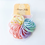 MANGO JELLY Kids Hair Ties (3cm) - Bubbly Candy - Twin Pack