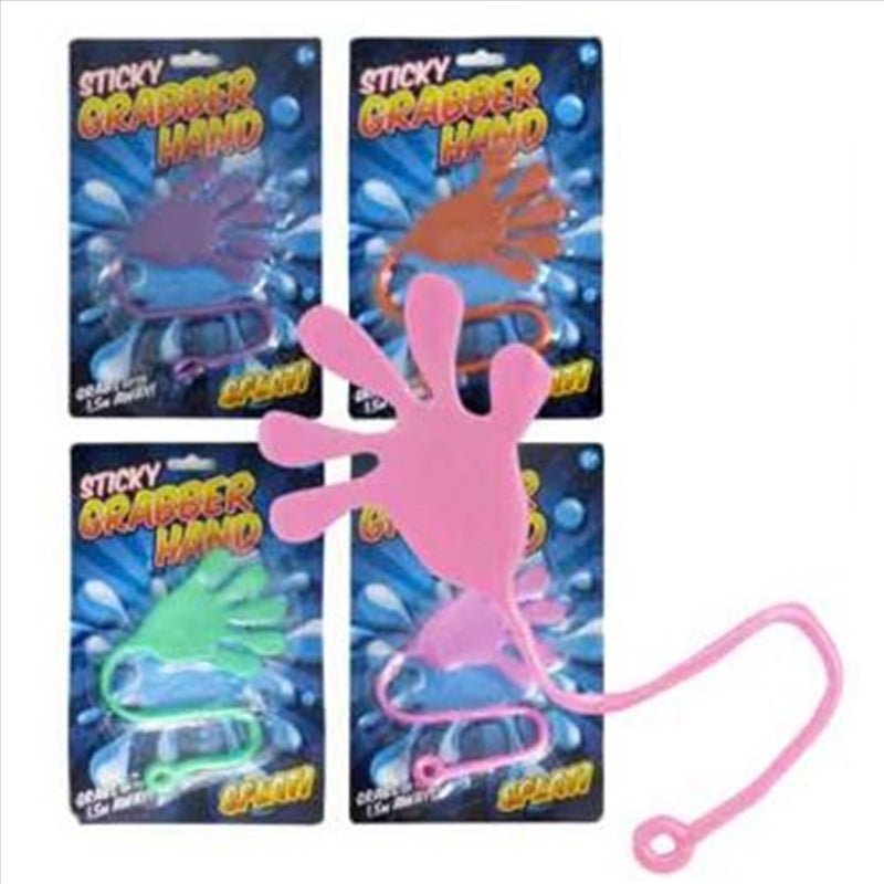 Giant Sticky Hand 30cm assorted (Sent At Random)