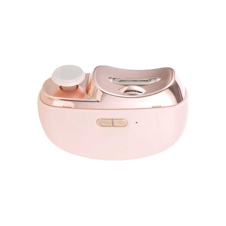 Pink Automatic Electric Nail Clipper & Grinder - Multi - Functional Safe Nail Trimmer for Adults & Kids