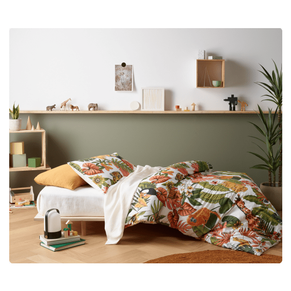 Taronga Printed Cotton Quilt Cover Sets by Happy Kids Single
