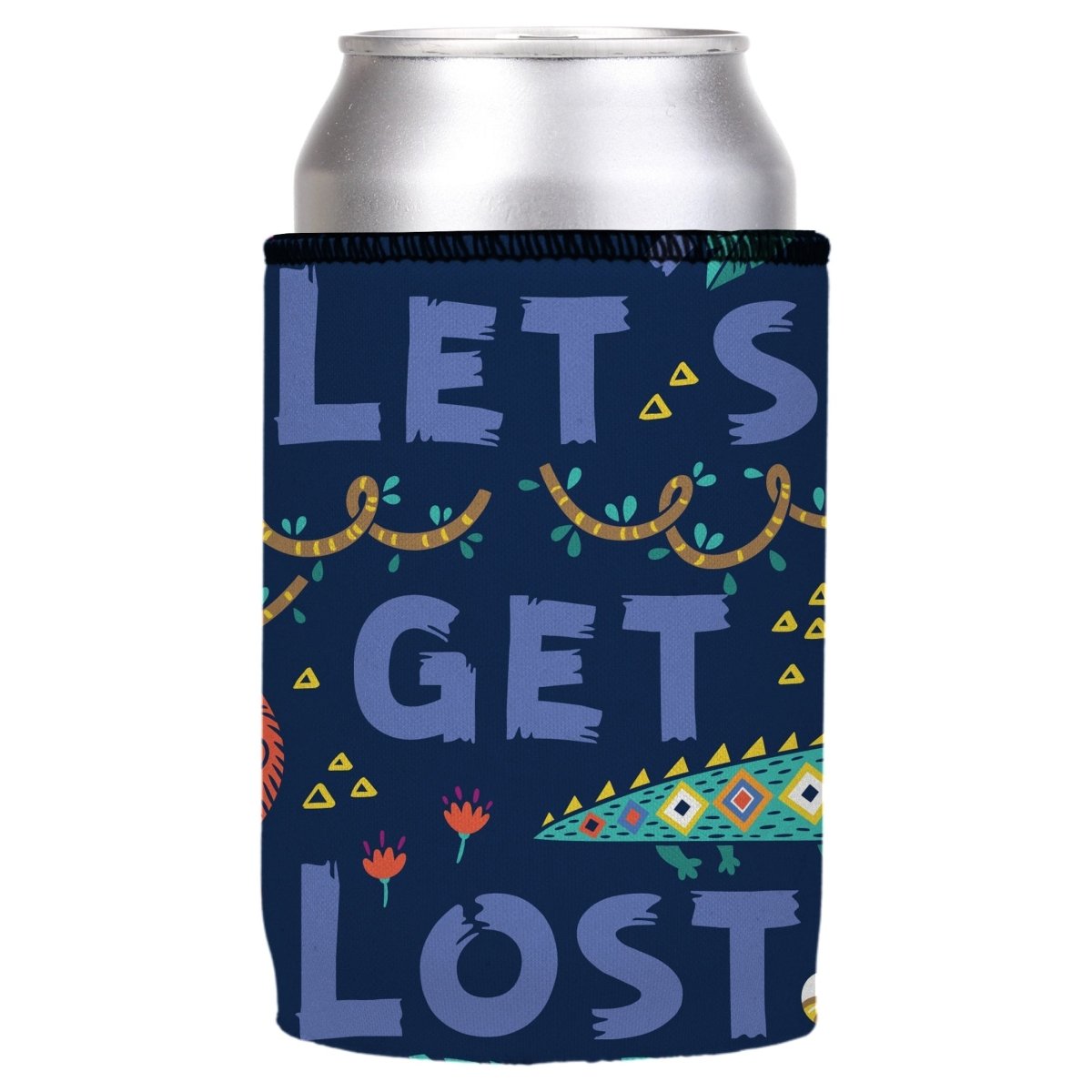 Lets Get Lost in the Wild Stubby Cooler 2 - Pack - Standard