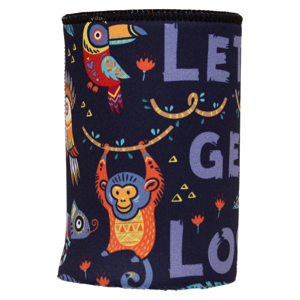 Lets Get Lost in the Wild Stubby Cooler - Standard